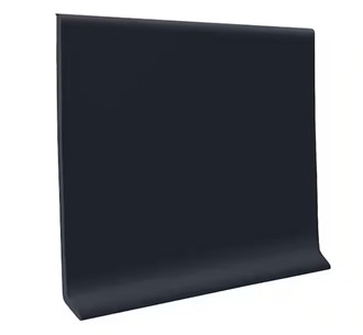 ROPPE 700 Series Black 6 in. x 120 ft. x 1/8 in. Vinyl Wall Cove Base Coil